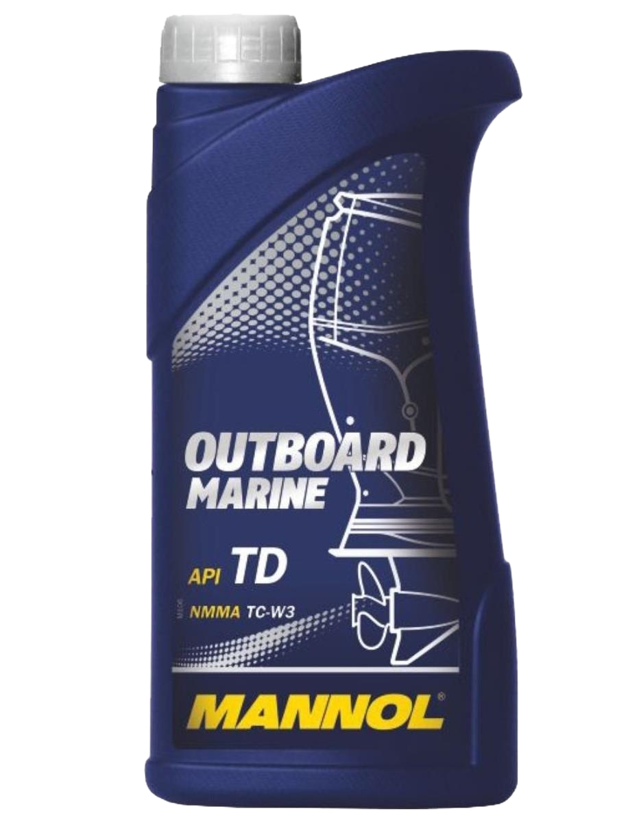 Моторное масло Mannol 2-Takt Outboard Marine, 1л